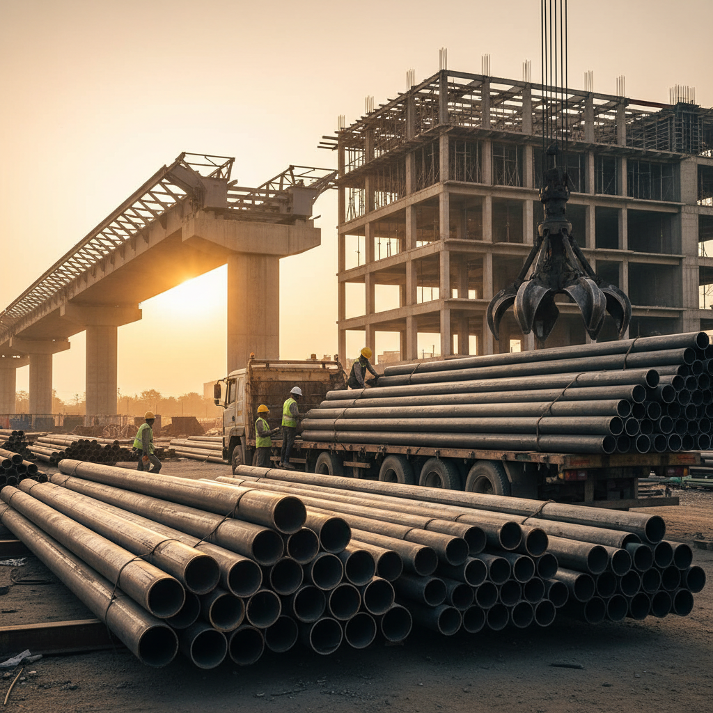 Top 5 Benefits of Using MS Pipe in Construction Projects