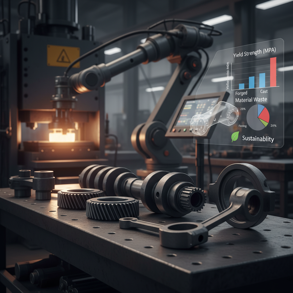 Why Forging Machine Parts Are Essential for Industrial Efficiency: Key Data Insights