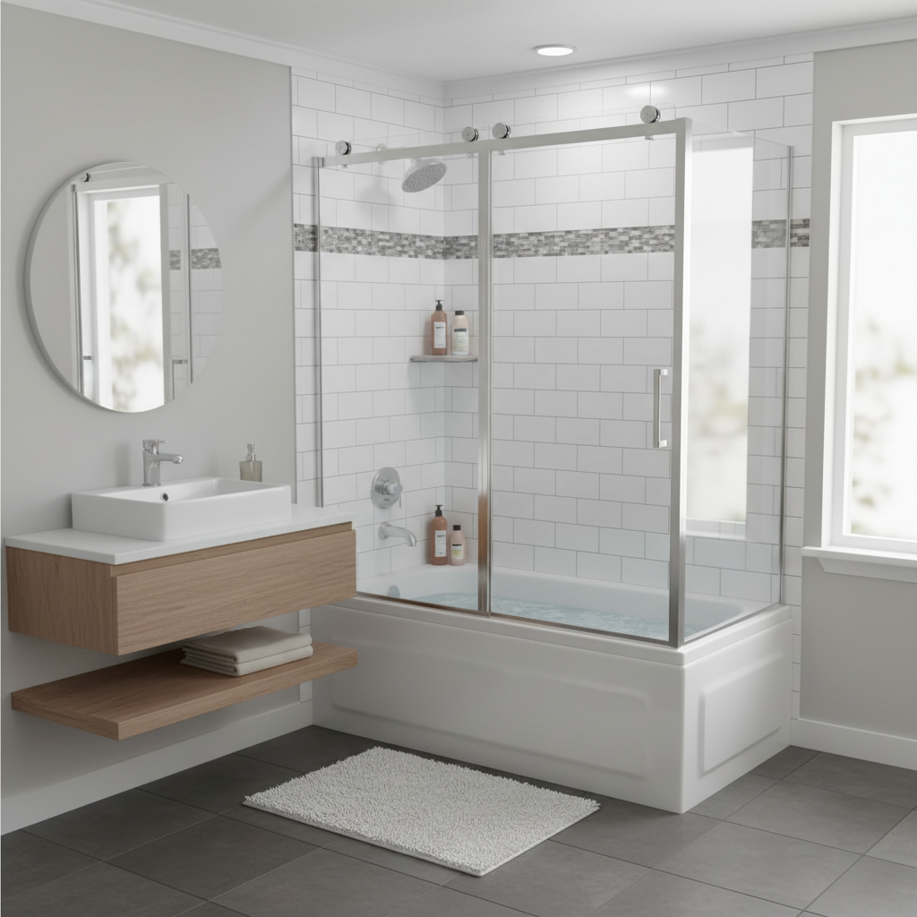 2025 How to Choose the Perfect Tub Glass Door for Your Bathroom