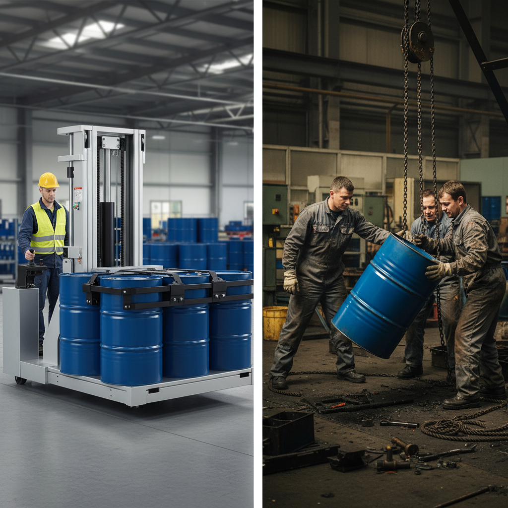 Why Investing in Quality Drum Lifting Equipment Saves Time and Reduces Risks