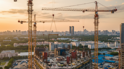Top 10 Benefits of Using Tower Cranes on Construction Sites
