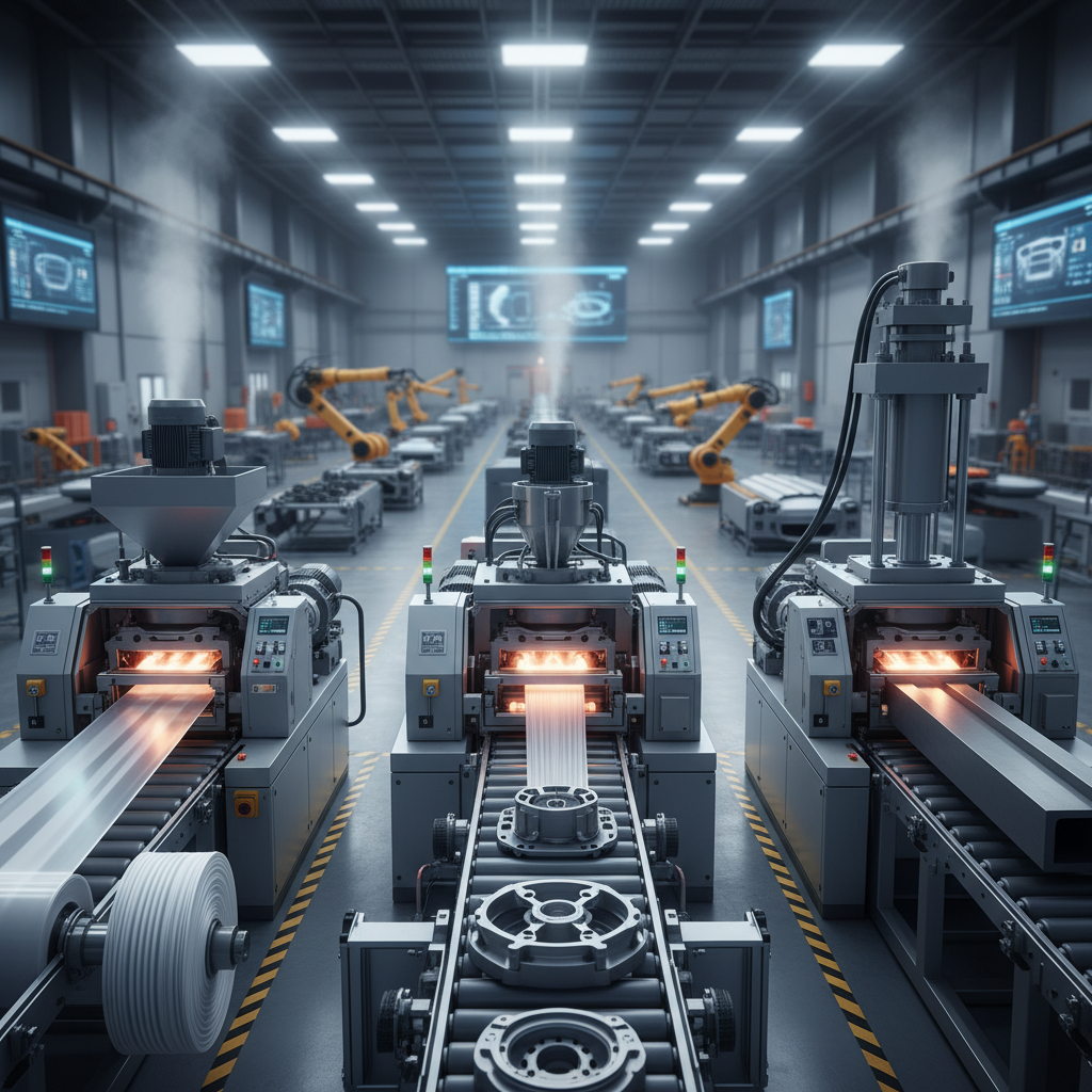 Understanding the Different Types of Plastic Extruders and Their Applications