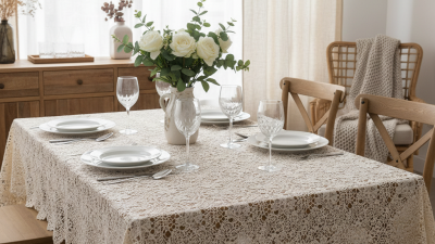 Why Lace Tablecloths are the Perfect Choice for Your Home Decor
