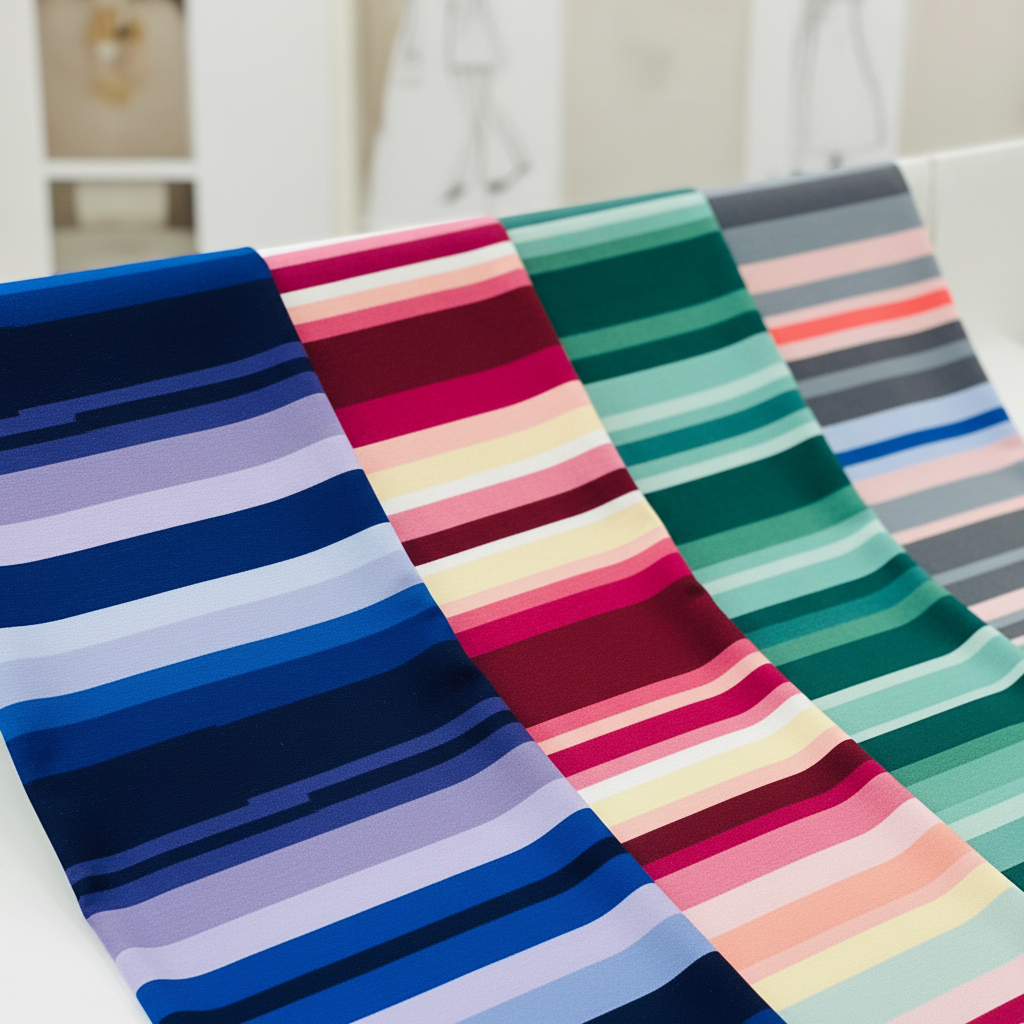 2025 Top Trends in Polyester Stripe Fabric: Styles and Uses to Watch