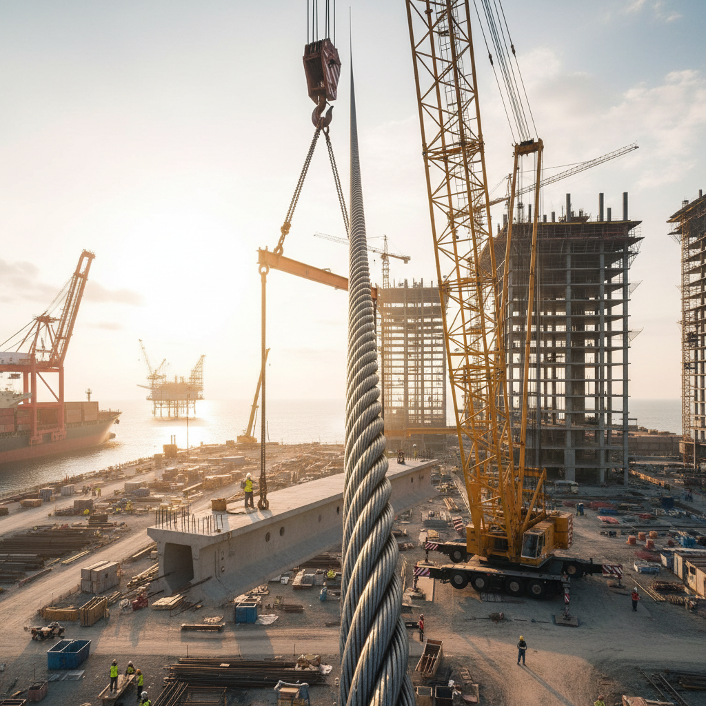 Why High Tensile Crane Rope is Essential for Heavy Lifting Operations