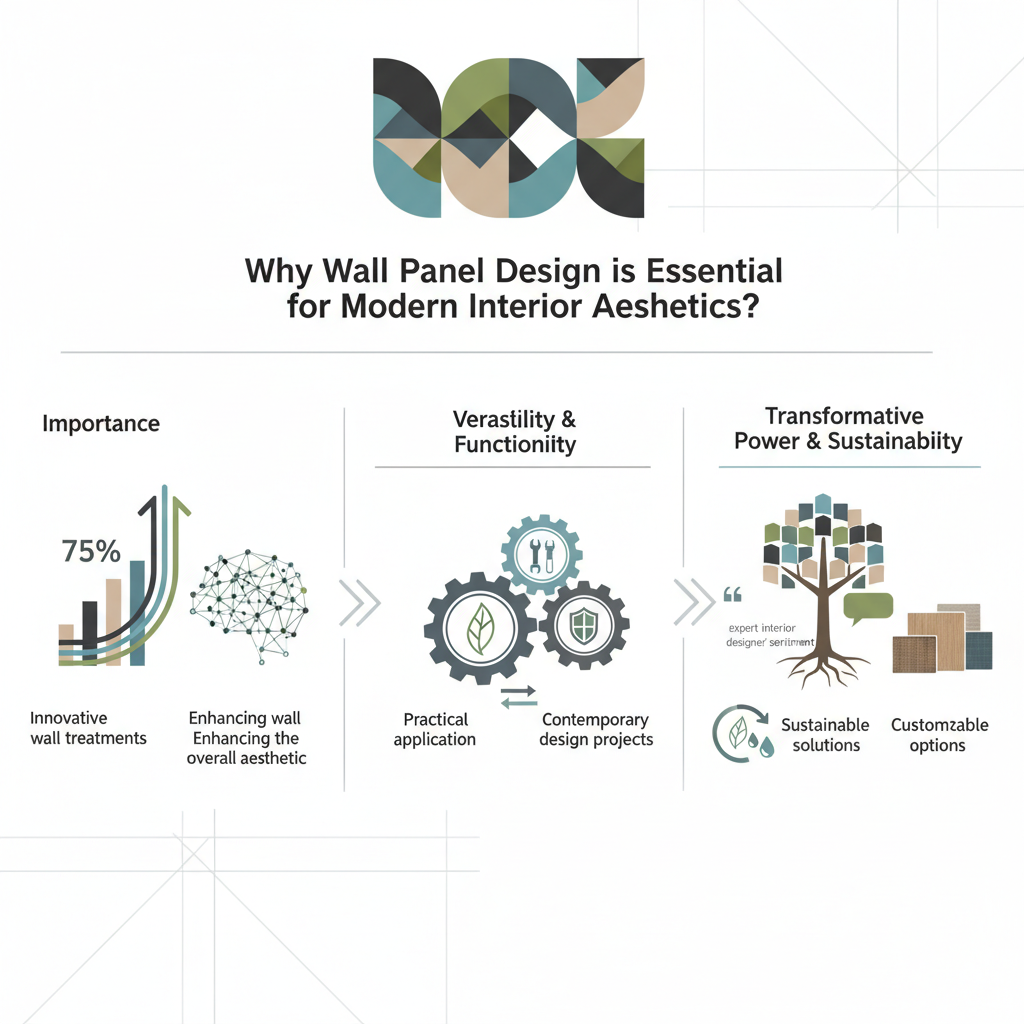 Why Wall Panel Design is Essential for Modern Interior Aesthetics?