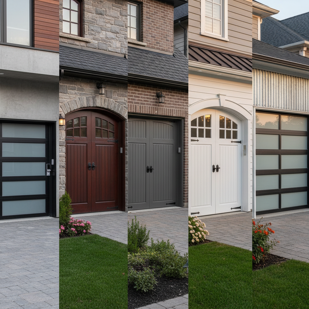 The Best 5 Residential Garage Doors for Security and Aesthetic Appeal