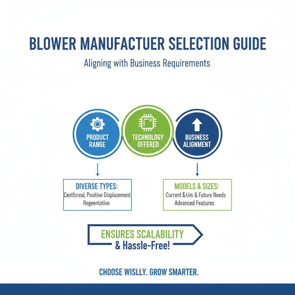 How to Choose the Right Blower Manufacturer for Your Business Needs