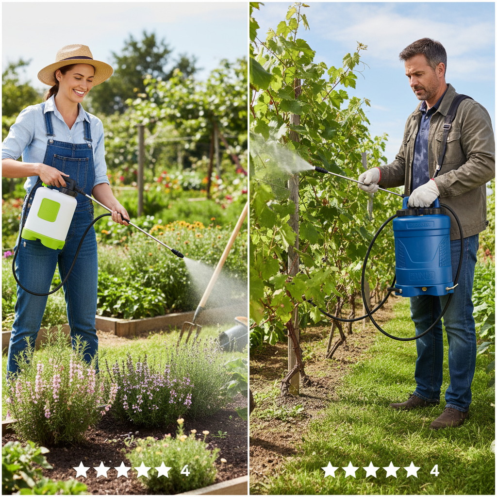 Top 10 Side by Side Sprayers for Your Gardening Needs