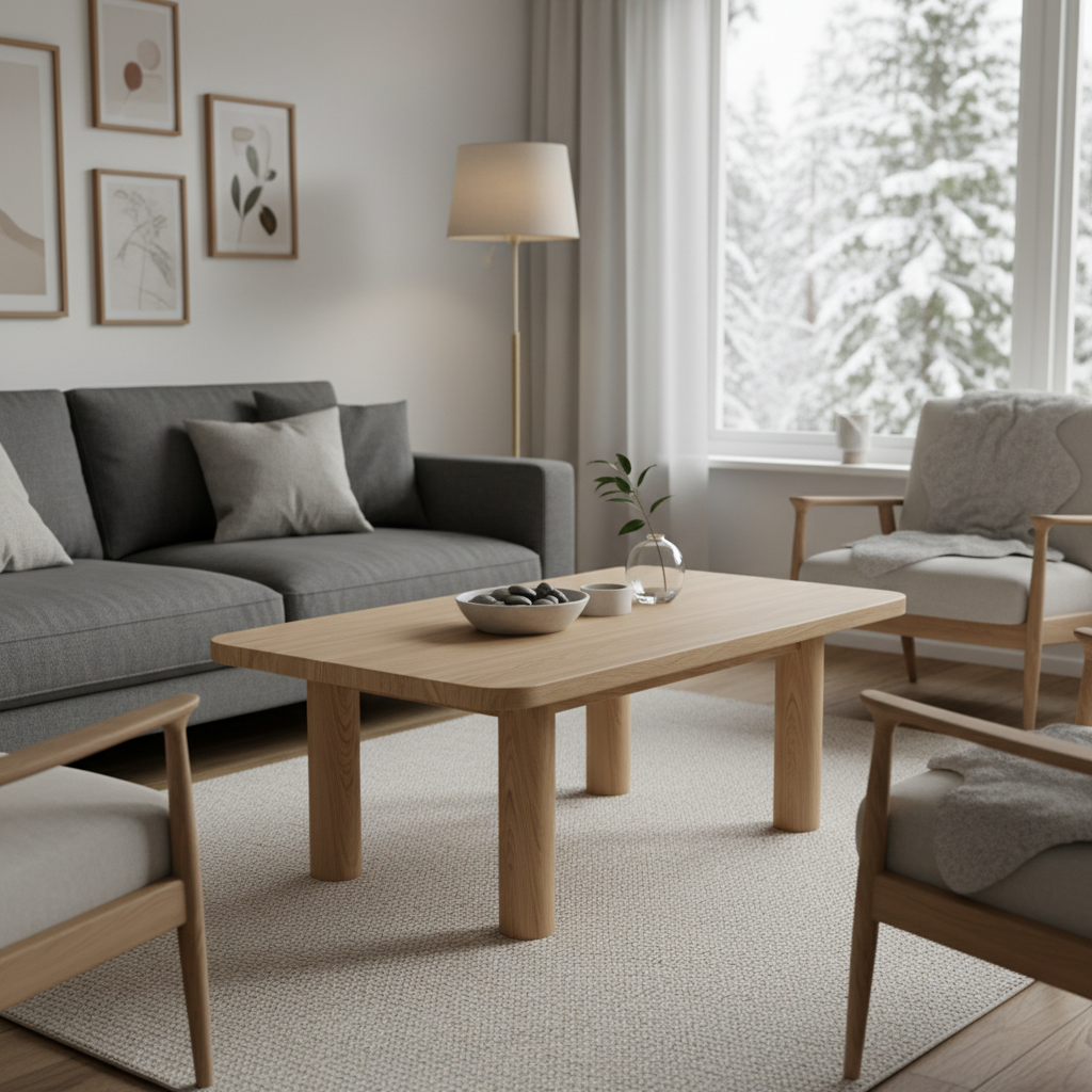 How to Choose the Perfect Nordic Coffee Table for Your Living Room