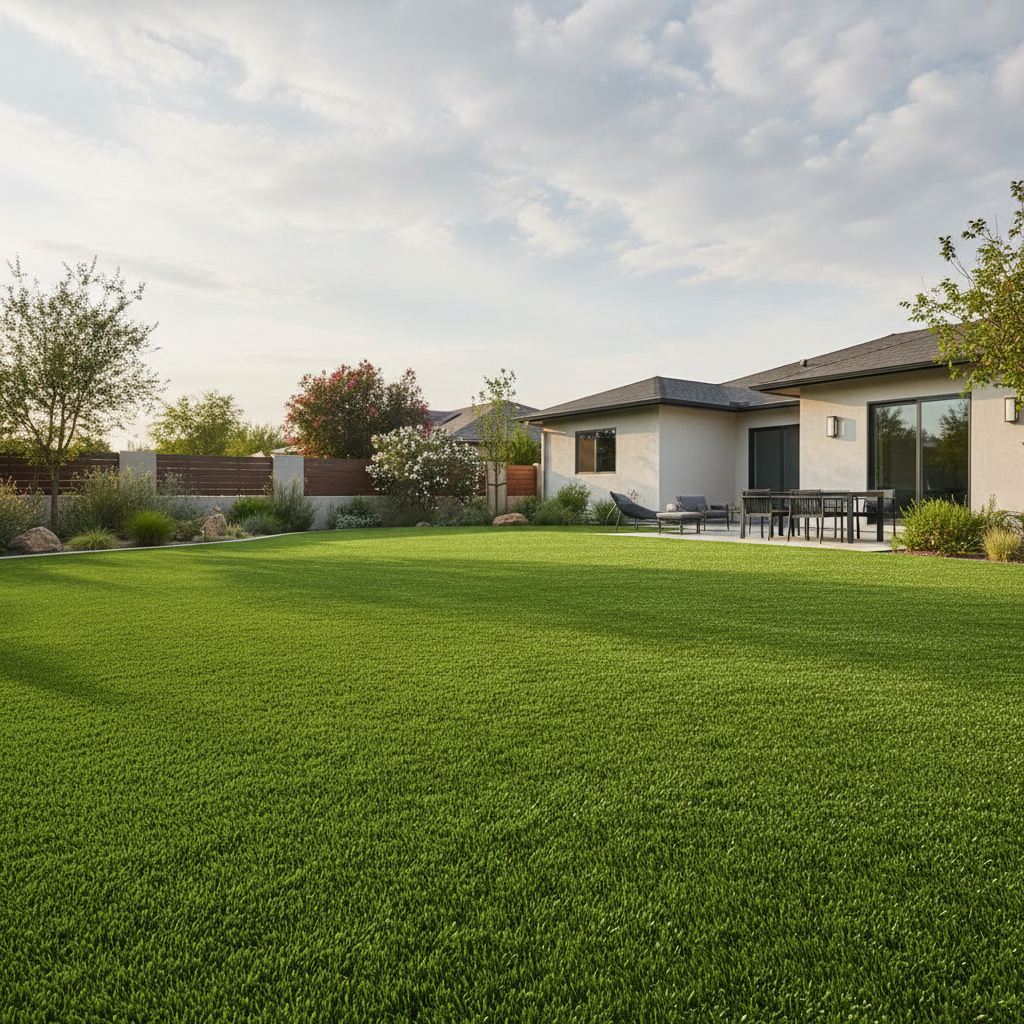 What is Green Artificial Grass and Its Benefits for Your Lawn