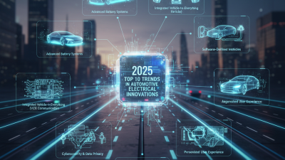 2025 Top 10 Trends in Automotive Electrical Innovations