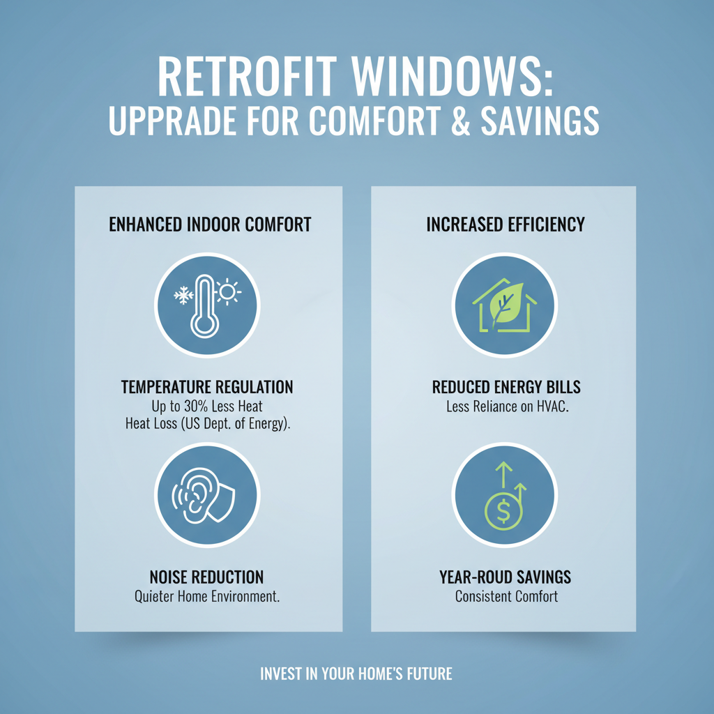 Top 10 Benefits of Retrofit Windows for Energy Efficiency and Comfort