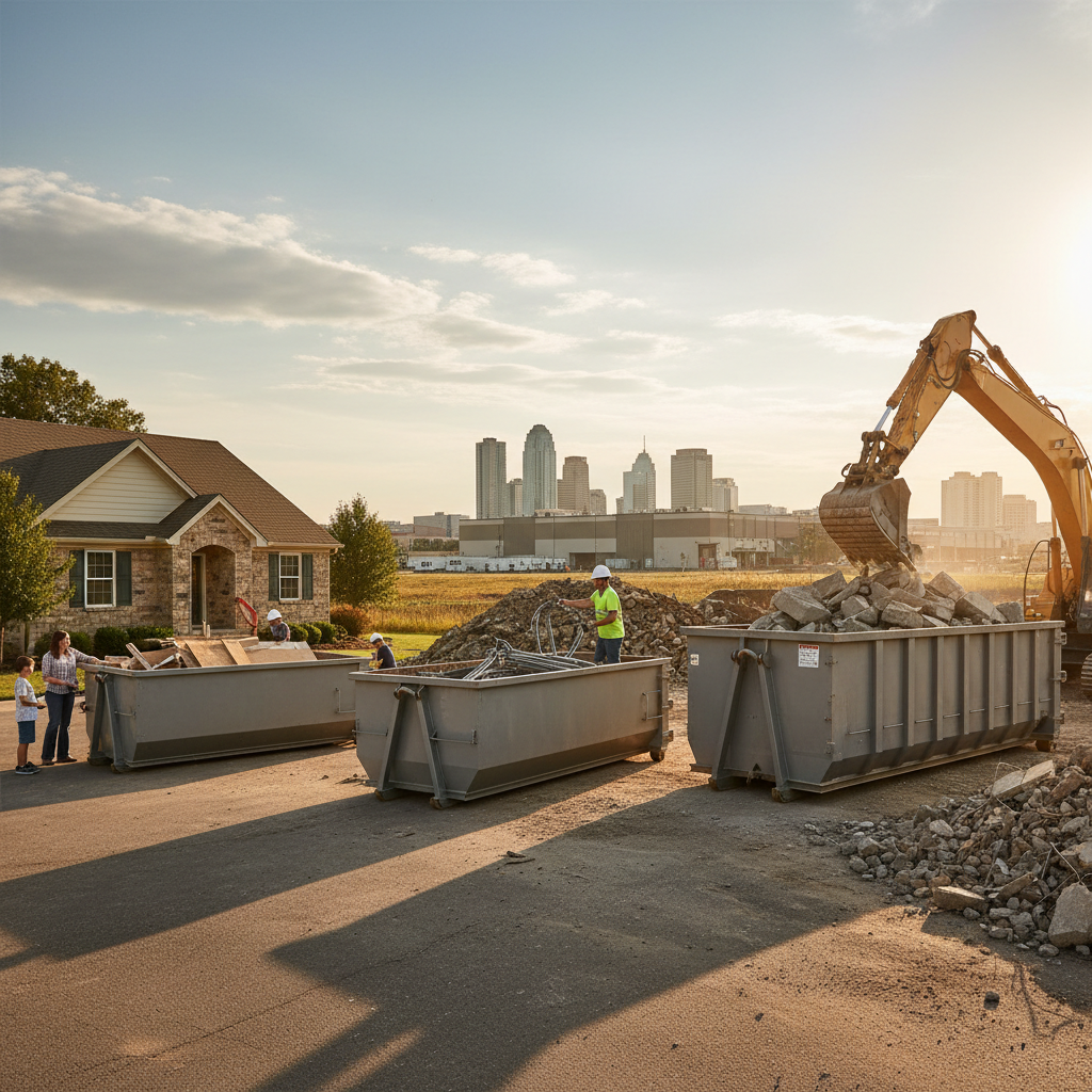 Top 7 Benefits of Using Construction Roll Off Dumpsters for Your Projects
