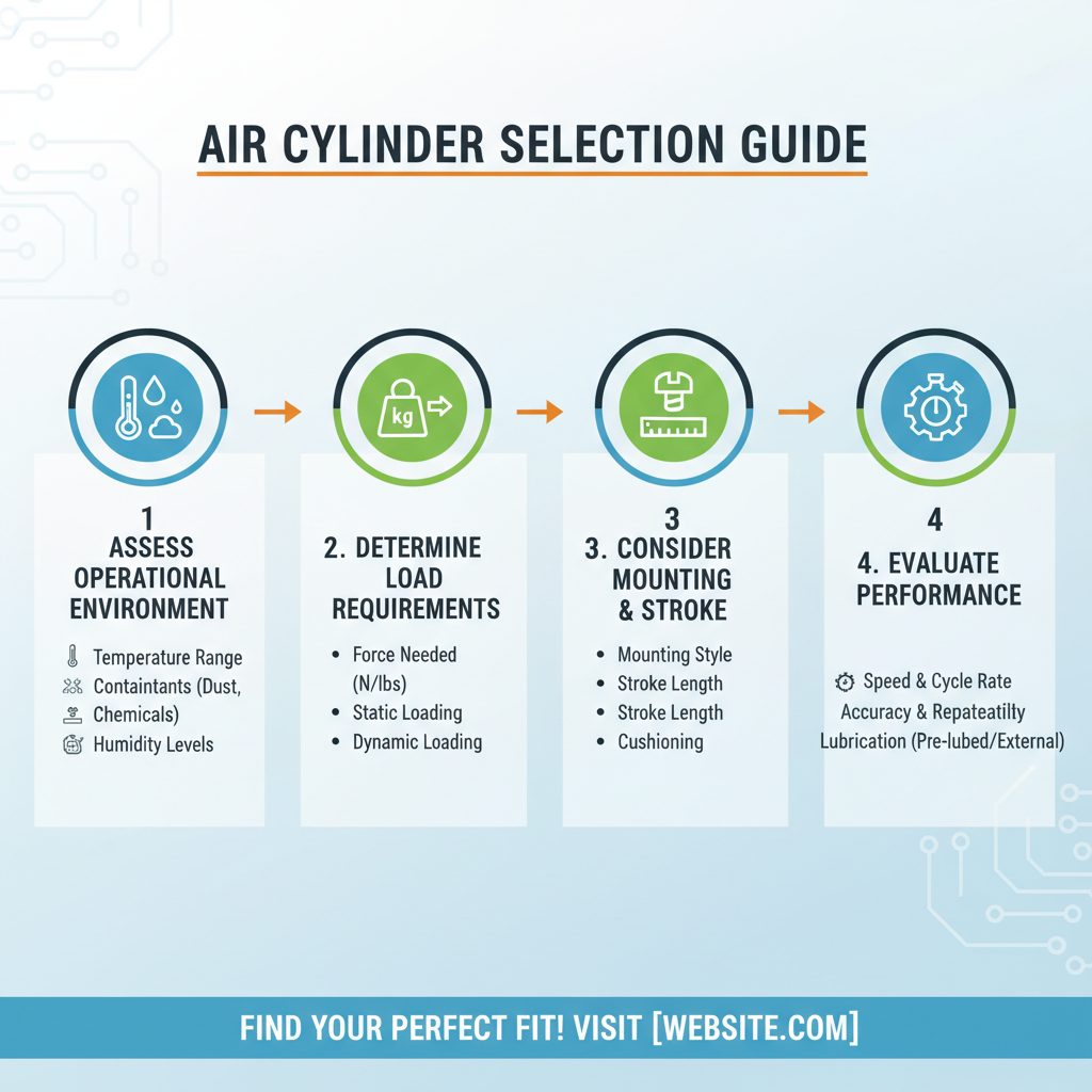 How to Choose the Right Air Cylinder for Your Application