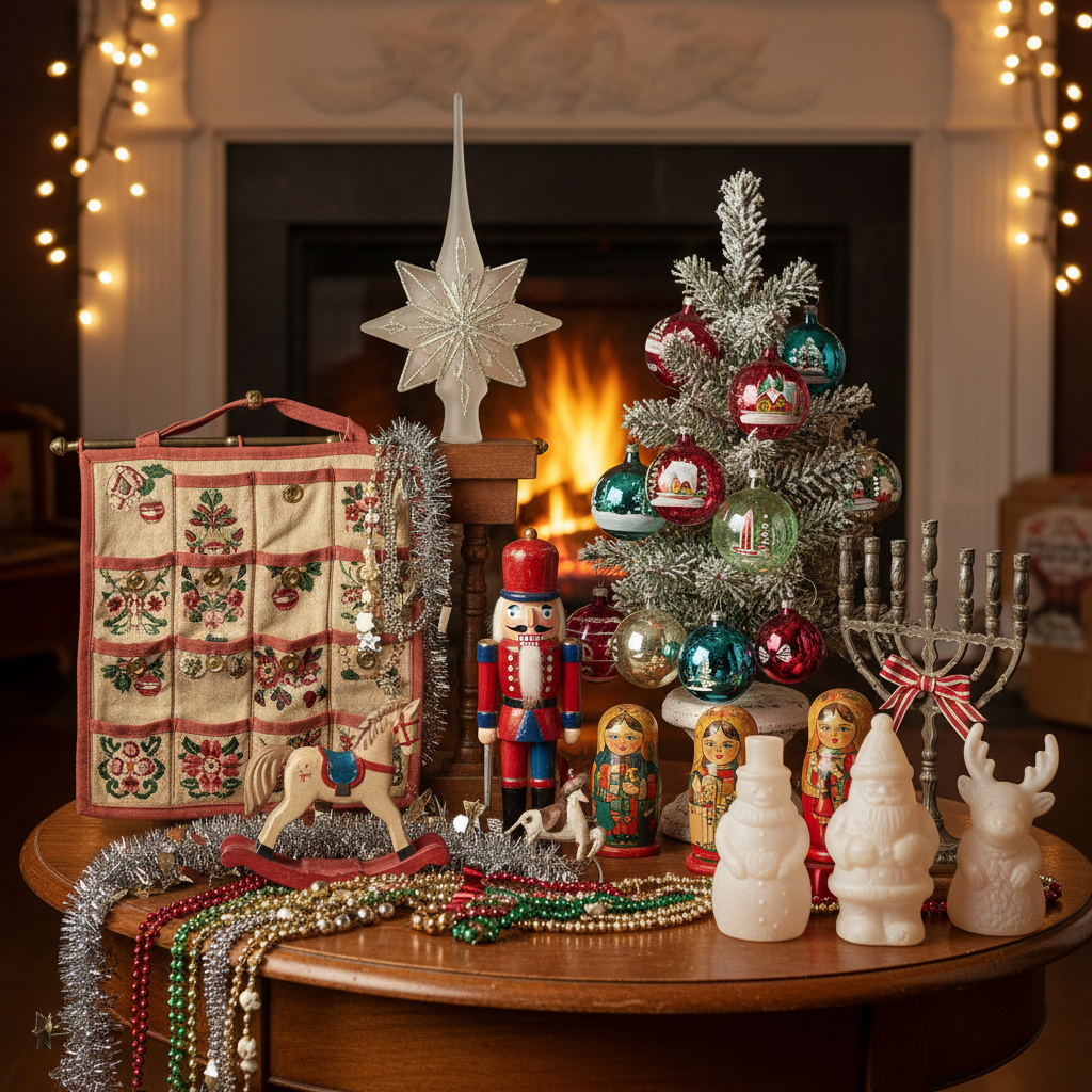 Top 10 Stunning Antique Christmas Decorations to Enchant Your Holidays