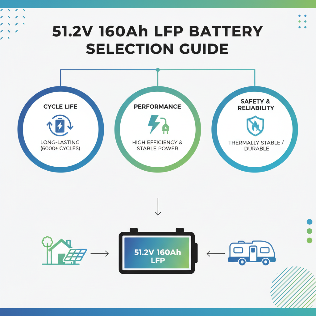How to Choose the Best 51.2 V 160ah Lfp Batteries for Your Energy Needs