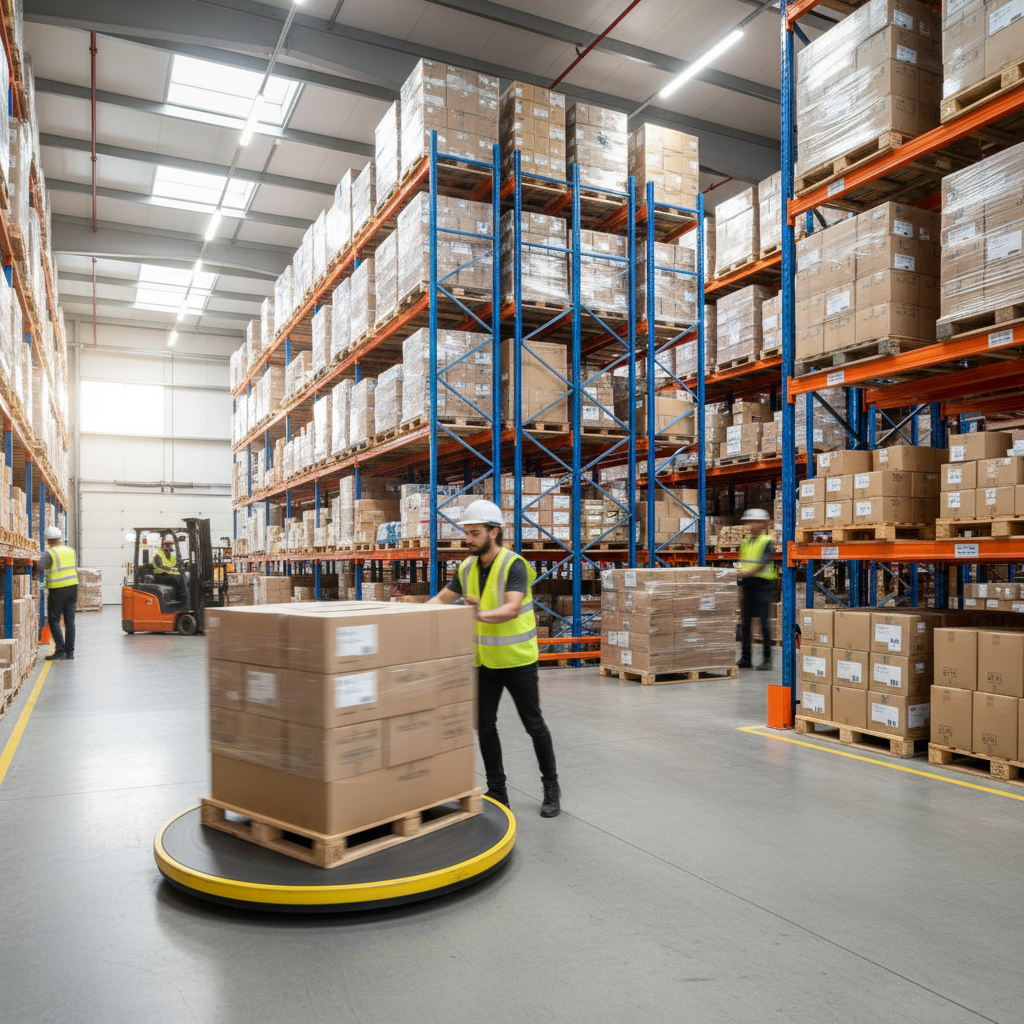 Top 10 Benefits of Using a Pallet Spinner in Your Warehouse Operations