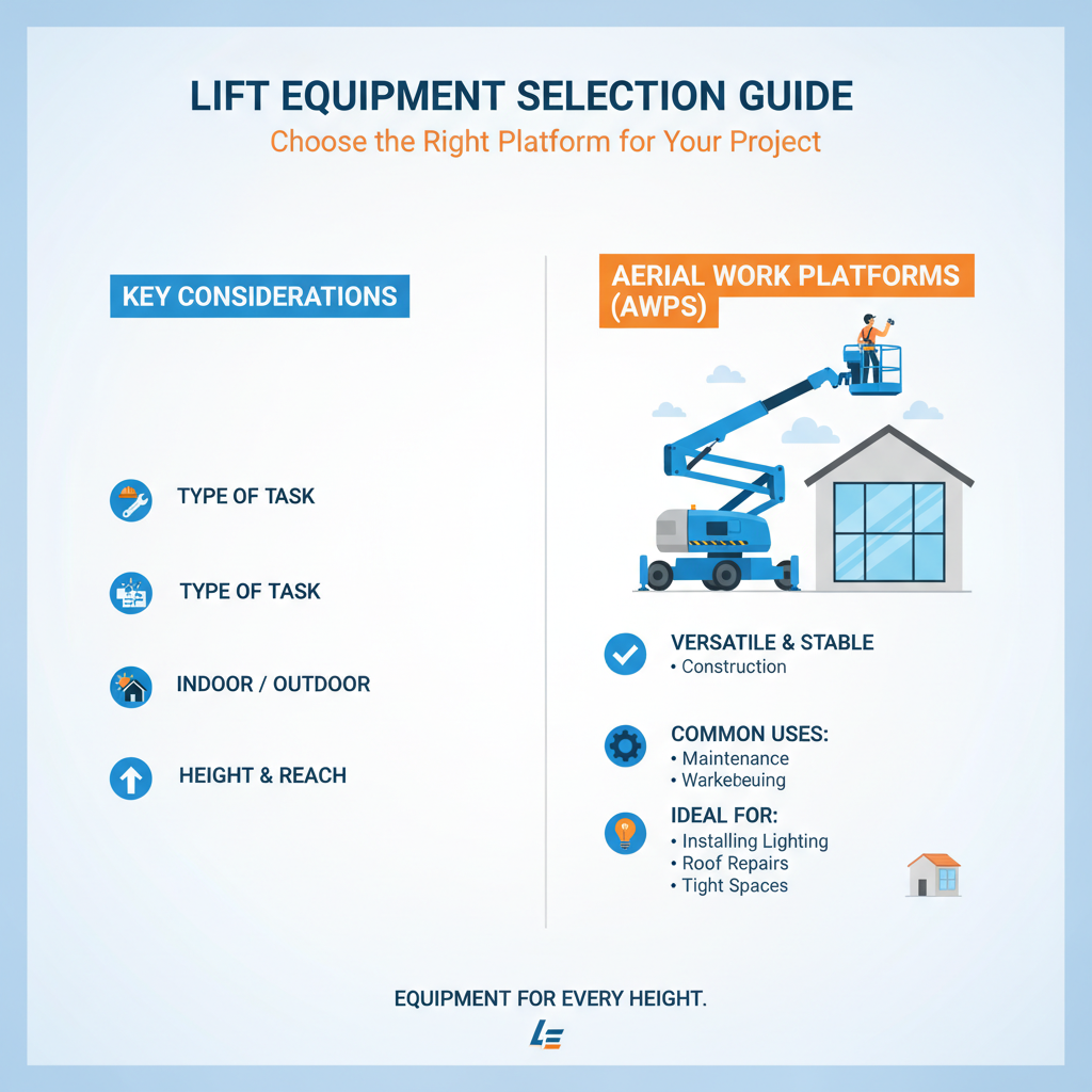 2025 How to Choose the Right Lift Equipment Rental for Your Project