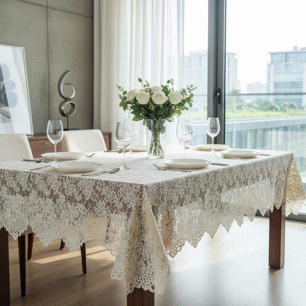 Why Lace Tablecloths are the Perfect Choice for Your Home Decor