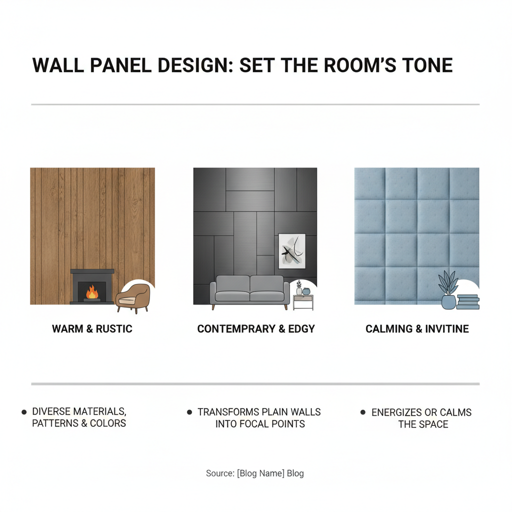 Why Wall Panel Design is Essential for Modern Interior Aesthetics?