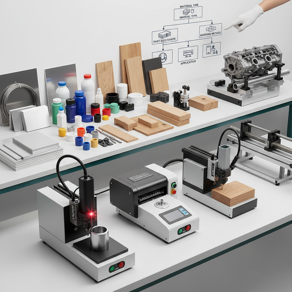 2025 Guide: How to Choose the Best Marking Machine for Your Needs