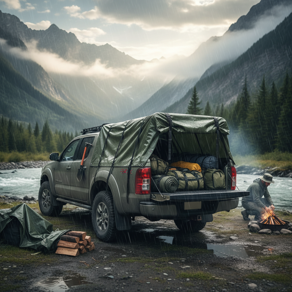 Why a Waterproof Truck Tarp is Essential for Every Outdoor Adventure