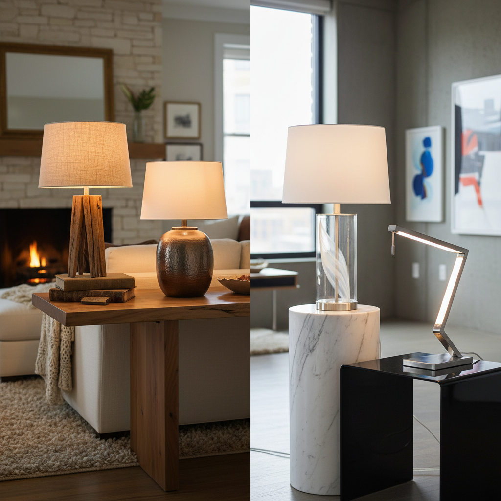 Why Choosing the Right Lamp Material Is Crucial for Your Home Decor