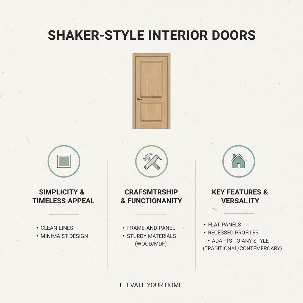 Ultimate Guide to Shaker Style Interior Doors for Your Home Renovation
