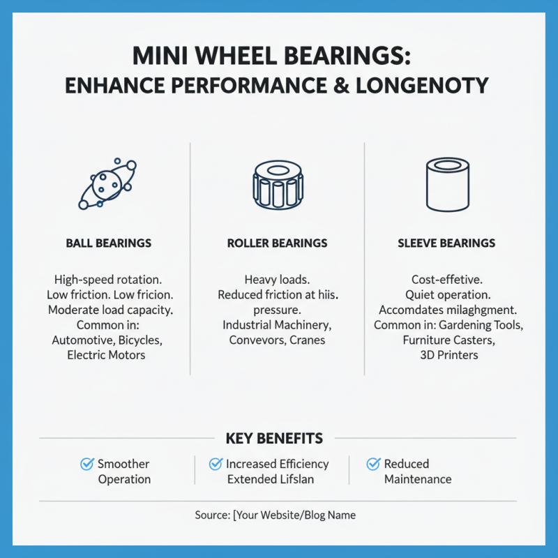 How to Choose the Right Mini Wheel Bearing for Your Projects