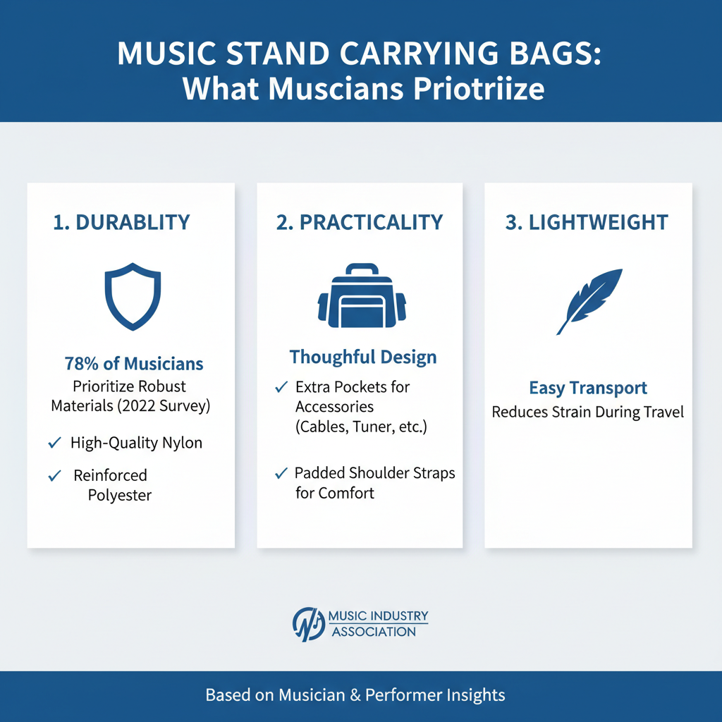 2025 Top Music Stand Carrying Bag Reviews for Musicians and Performers