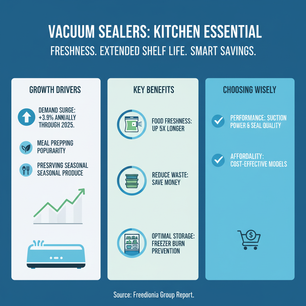 Top 10 Best Food Vacuum Sealer Machines for Freshness and Storage