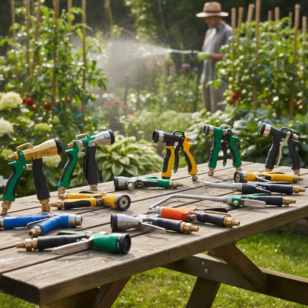 Top 10 Best Garden Water Spray Guns for Efficient Watering and Garden Care