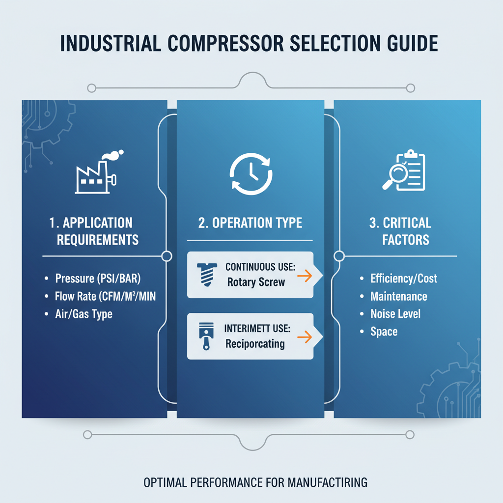Why Industrial Compressors are Essential for Efficient Manufacturing Processes