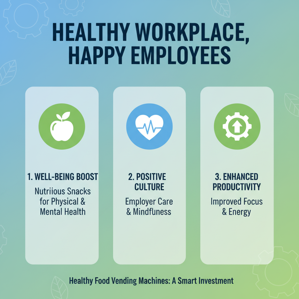 Top 10 Benefits of Healthy Food Vending Machines for Your Workplace