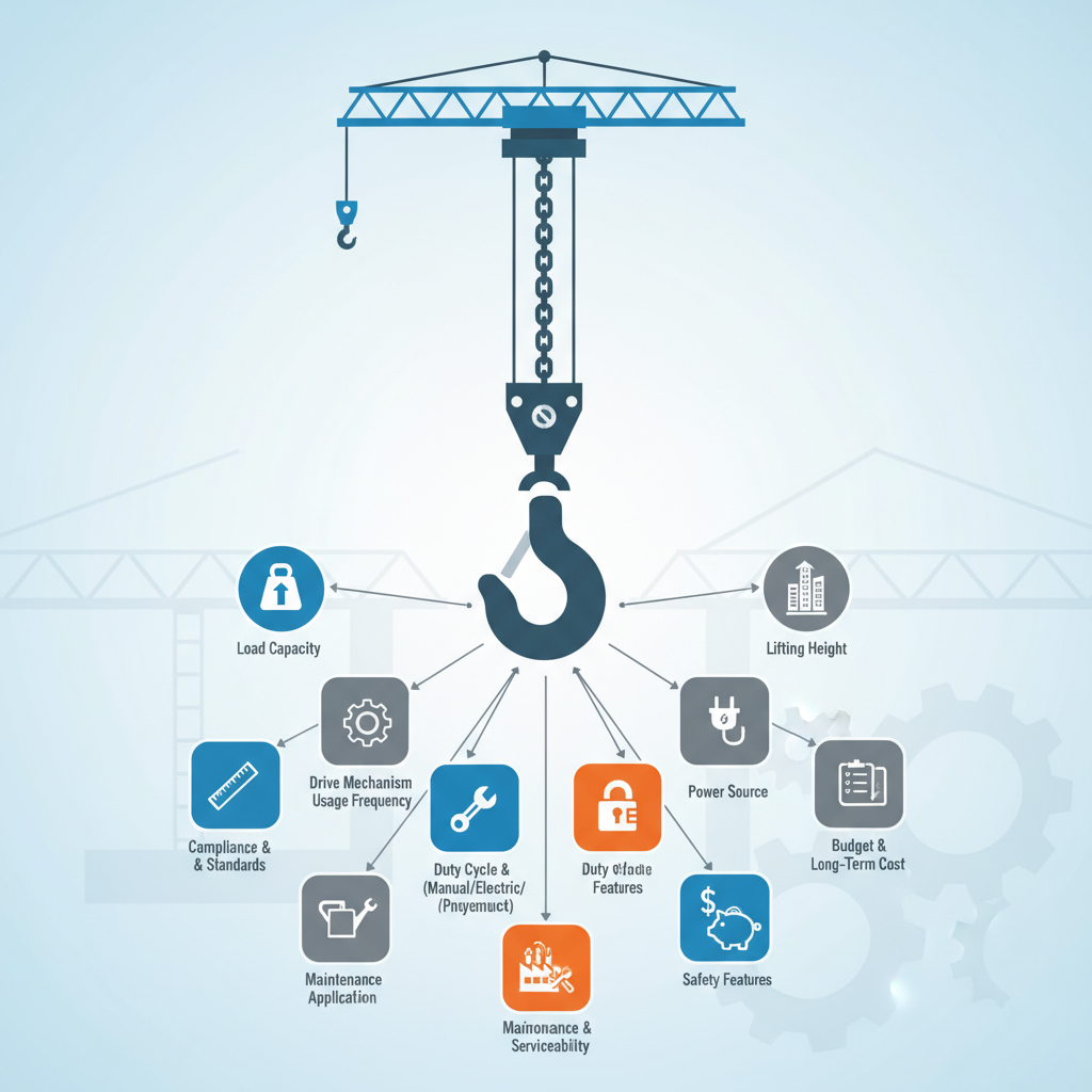 10 Essential Tips for Choosing the Right Chain Hoists for Your Needs