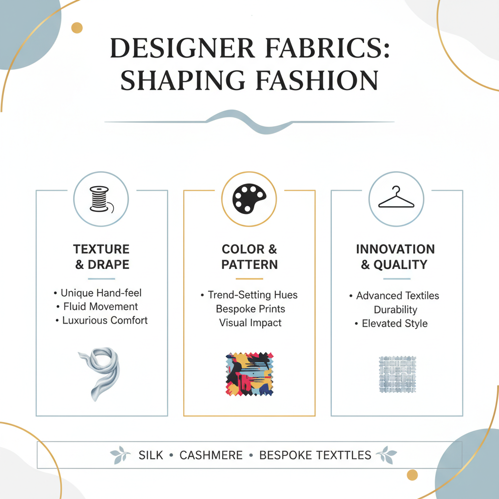 Why Choose Designer Fabrics for Your Home Decor and Fashion Needs