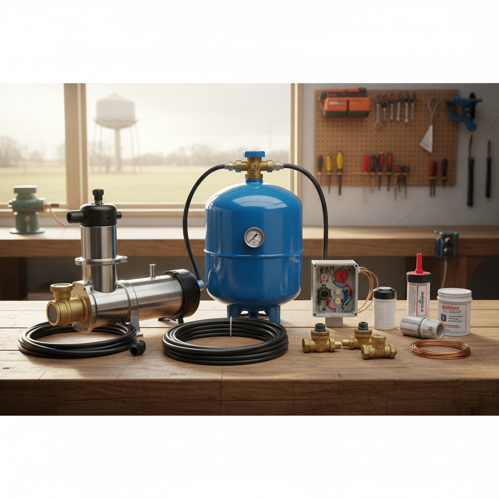 10 Essential Well Pump Supplies You Need for Optimal Water System Performance