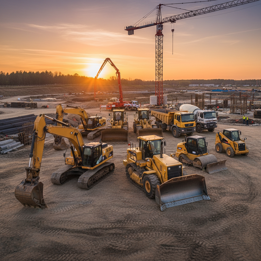 Top 10 Best Heavy Construction Equipment for Your Next Project