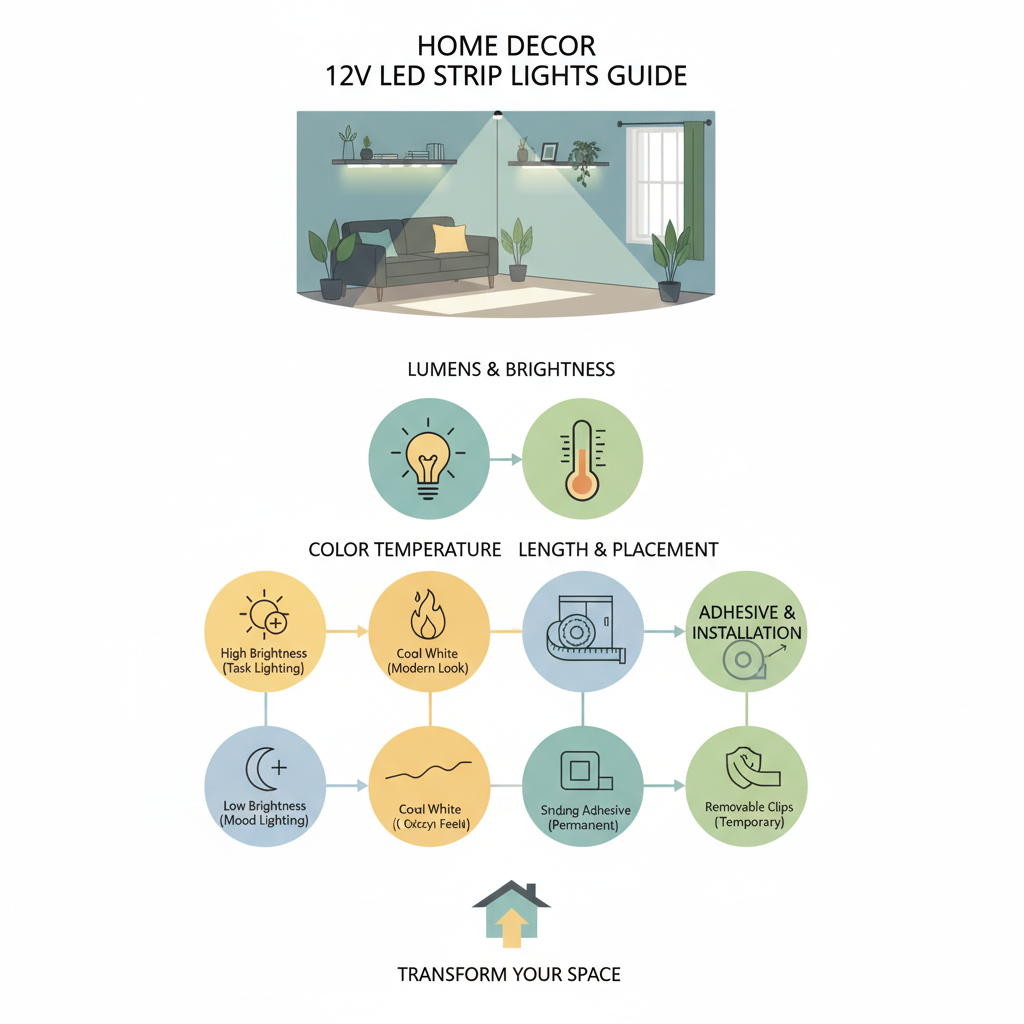 How to Choose the Best 12V LED Strip Lights for Your Home Decor