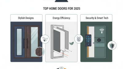 Top Home Doors for 2025: Stylish Designs and Features You Need to Know