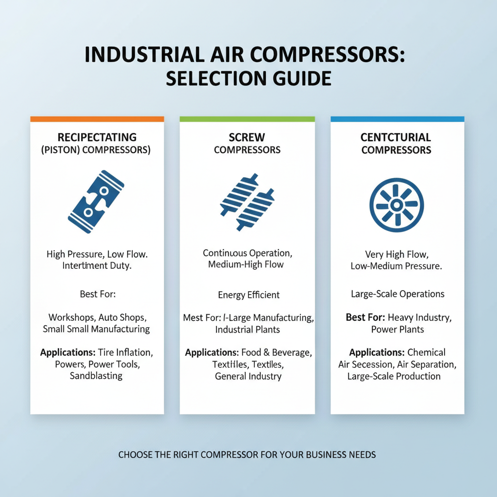 How to Choose the Right Industrial Compressor for Your Business Needs