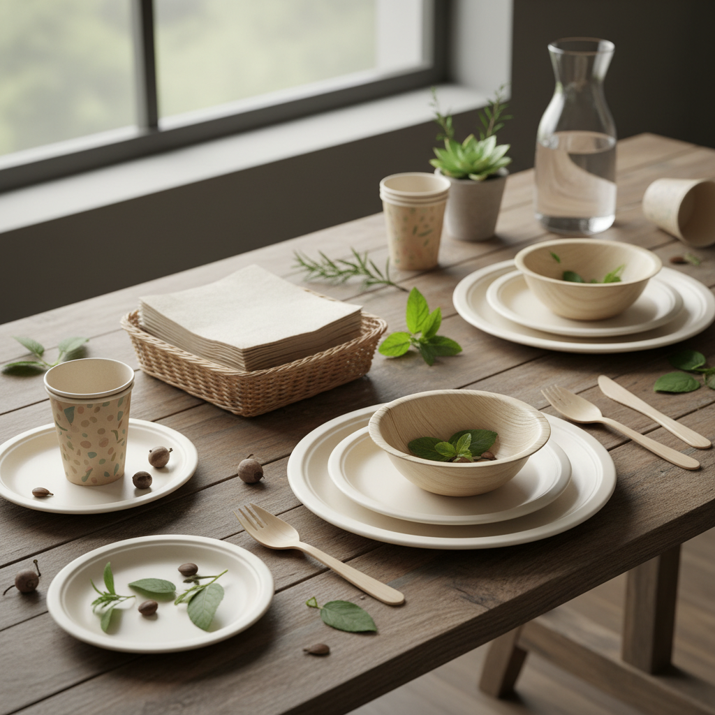 Top Biodegradable Tableware Trends to Watch in 2025 for Sustainable Living