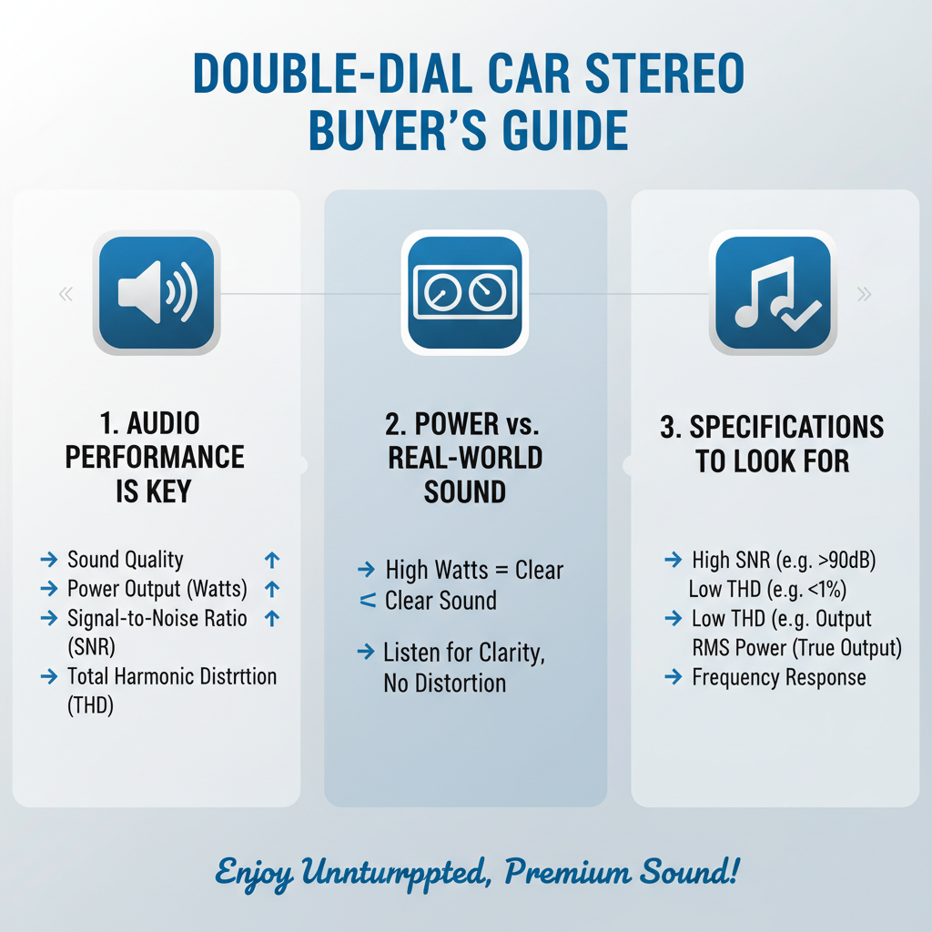 Top 10 Tips for Choosing the Best Double Din Car Stereo for Your Vehicle