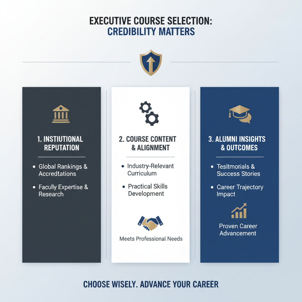 How to Choose the Best Executive Course for Your Career Advancement