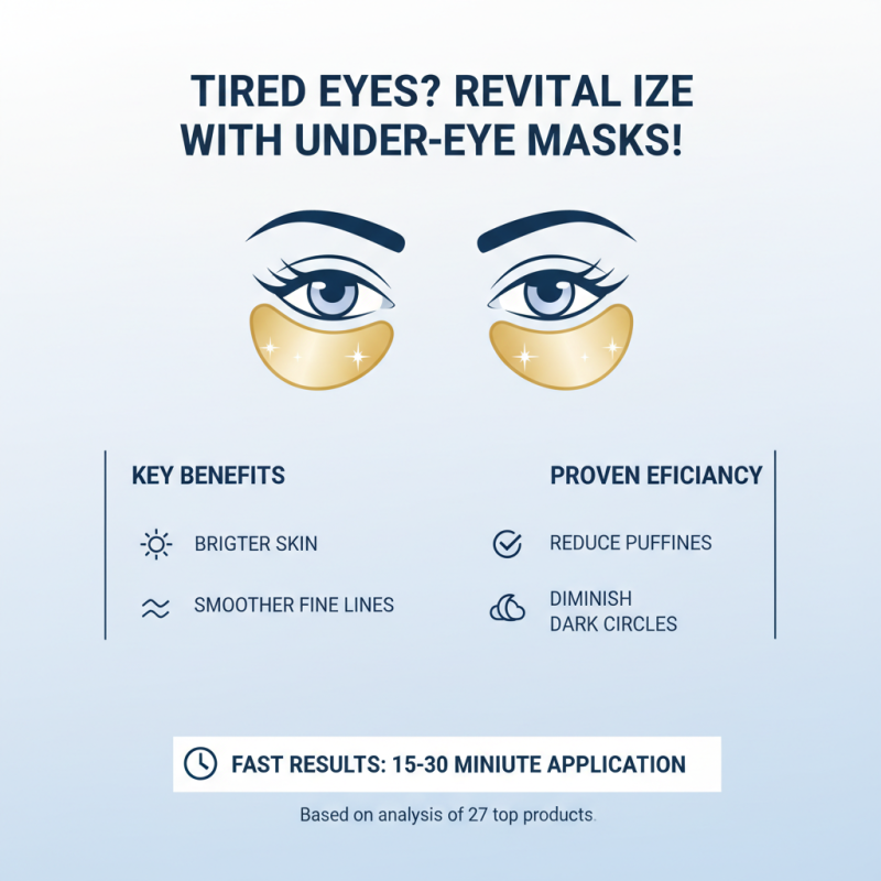 Top 10 Under Eye Masks for Dark Circles and Puffiness Relief