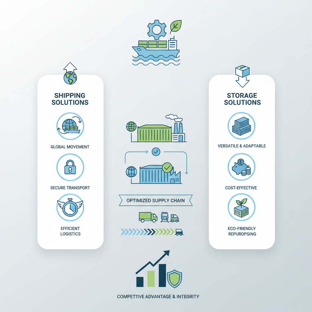 Top Benefits of Using Cargo Containers for Shipping and Storage Solutions