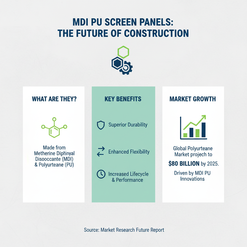 Top 10 Benefits of MDI PU Screen Panels for Your Construction Projects
