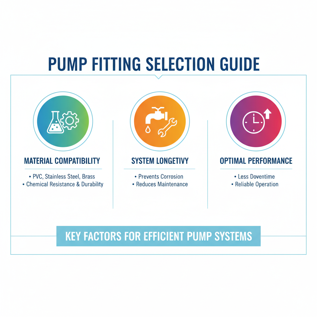 Why Choosing the Right Pump Fittings is Crucial for Your System Performance