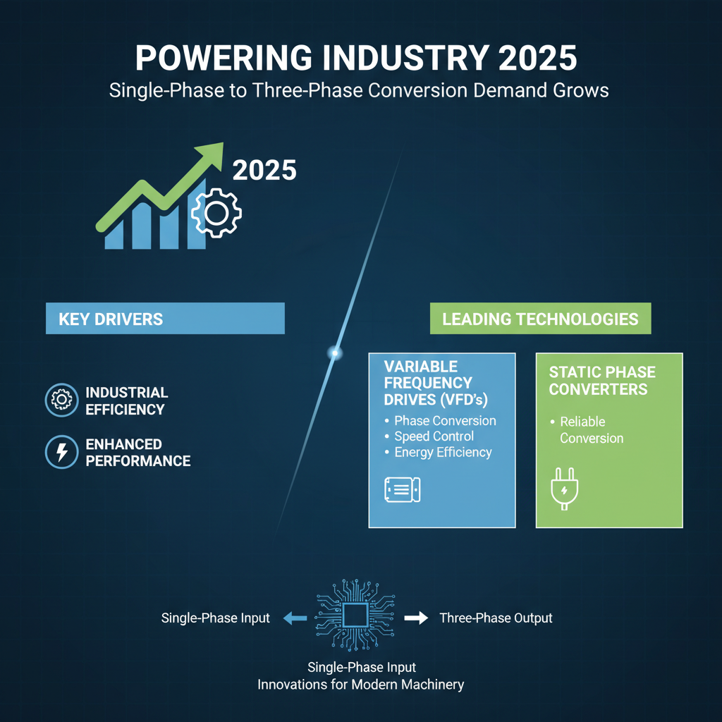 Top Single to Three Phase Converter Solutions for 2025 You Need to Know